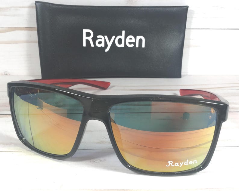 Engraved Name Sunglasses w/Biohazard Brand. For Sports, driving, gift. Unisex. afbeelding 4