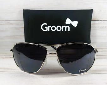 Wedding Sunglasses for all your wedding party and guests. Free Personalization.