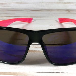 Engraved Name Sunglasses w/Biohazard Brand. For Sports, driving, gift. Unisex. afbeelding 7