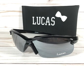Personalized Engraved Sunglasses: UV Protection, Custom Name, Kids Age 1-5