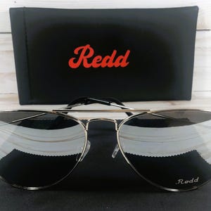 Engraved Aviator Sunglasses: Unisex. Sports, driving, fishing. A favorite! imagem 11