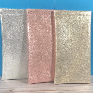 Rose Gold Mirror Lens Sunglasses: Personalized Glitter Case image 7