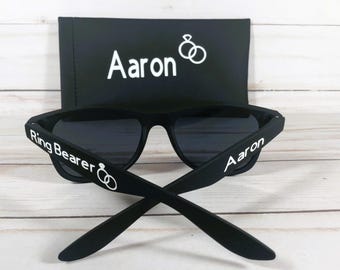 Gafas de sol Wayfarer personalizadas para niños - Regalo para portadores de anillos - Edades 2-8. ¡Un favorito!