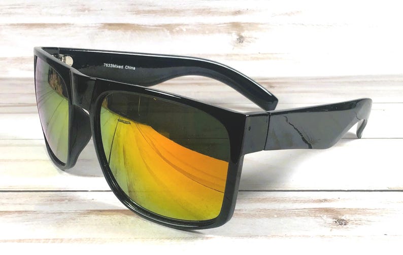 NOMBRE GRABADO GRATIS en gafas de sol clásicas. Calidad de diseñador. Regalo ideal para amigos, hombres o mujeres. imagen 7
