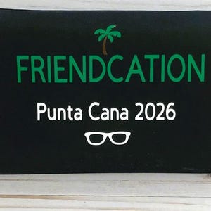 Personalized Faux Leather Glasses Case w/Name & Image. image 1