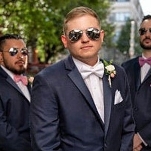 Mirrored Aviator Sunglasses: Engraved Silver Frame, UV Protection