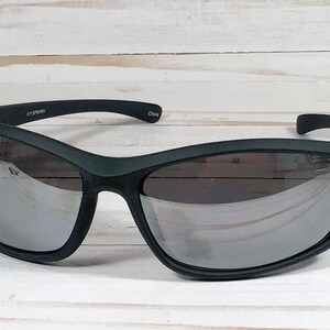 Personalized Sports Sunglasses: Engraved Name, UV Protection, Microfiber Pouch image 5