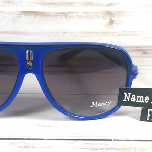 Gafas de sol personalizadas para niños: logotipo de Ferrari, nombre grabado, edad de 1 a 10 años. imagen 10