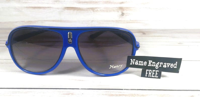 Gafas de sol personalizadas para niños: logotipo de Ferrari, nombre grabado, edad de 1 a 10 años. imagen 10