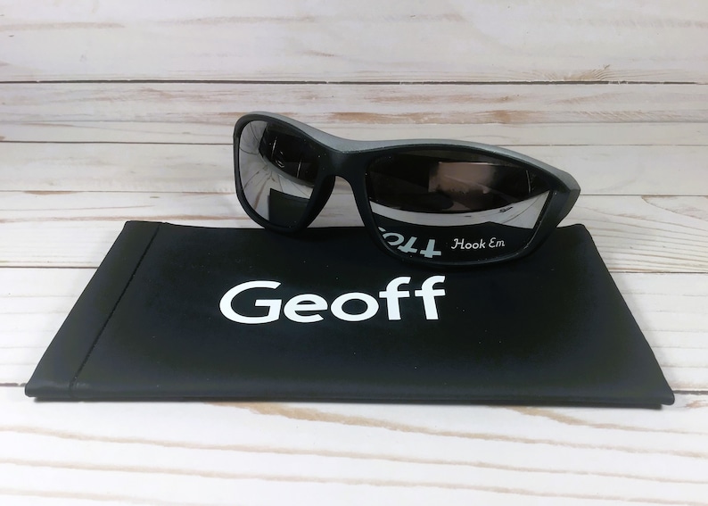 Gafas de sol deportivas con lentes de espejo grabadas: personalización gratuita imagen 5