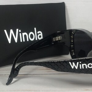 Rhinestone Fit Over Sunglasses: Personalized Engraved Name, Polarized Lenses image 15