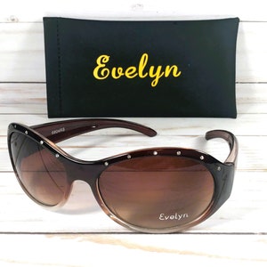 Personalized Rhinestone Sunglasses: Engraved Name, Flower Girl Gift image 4