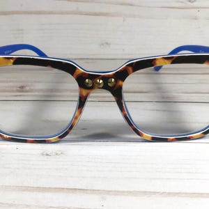 Crystal Readers, Tortoise Print Frame, Personalized Case +1.00 image 4