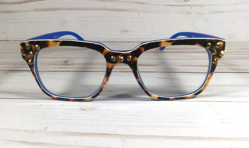 Crystal Readers, Tortoise Print Frame, Personalized Case +1.00 image 4