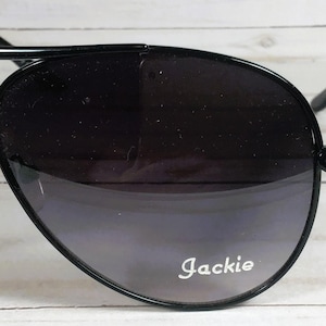 Swarovski Crystal Sunglasses, Italian Design - Personalized Engraving image 7