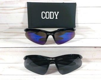 Gafas de sol XLoop personalizadas para niños: nombre grabado, deportivas, de 4 a 7 años