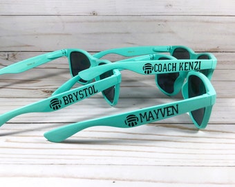 Personalized Sunglasses: Sports Team Gifts with Custom Case