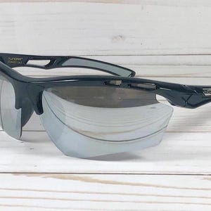 Engraved Mirrored Wrap Sunglasses: Free Personalized Pouch image 6