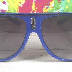 Gafas de sol personalizadas para niños: logotipo de Ferrari, nombre grabado, edad de 1 a 10 años. Blue