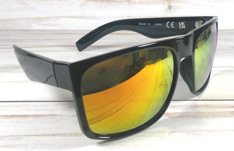NOMBRE GRABADO GRATIS en gafas de sol clásicas. Calidad de diseñador. Regalo ideal para amigos, hombres o mujeres. imagen 6