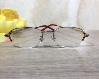 GOLD FRAMED READERS with Gold Crystals. Subtle and charming for use every day. Free Faux Leather Case with your Name . +2.75