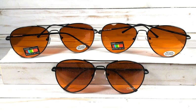 Engraved Blue Light Blocking Sunglasses: Driving, Gaming - Free Case zdjęcie 3