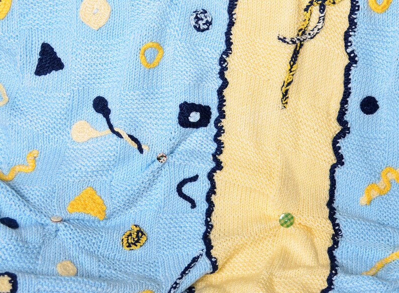 Blue Baby Blanket Crochet Baby Blanket Gift for Newborn Etsy