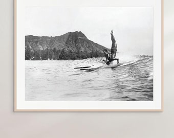 Waikiki Vintage Surfing Hawaii