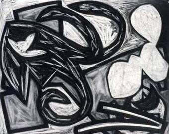 Chestnut Park Number 23 Charcoal Drawing