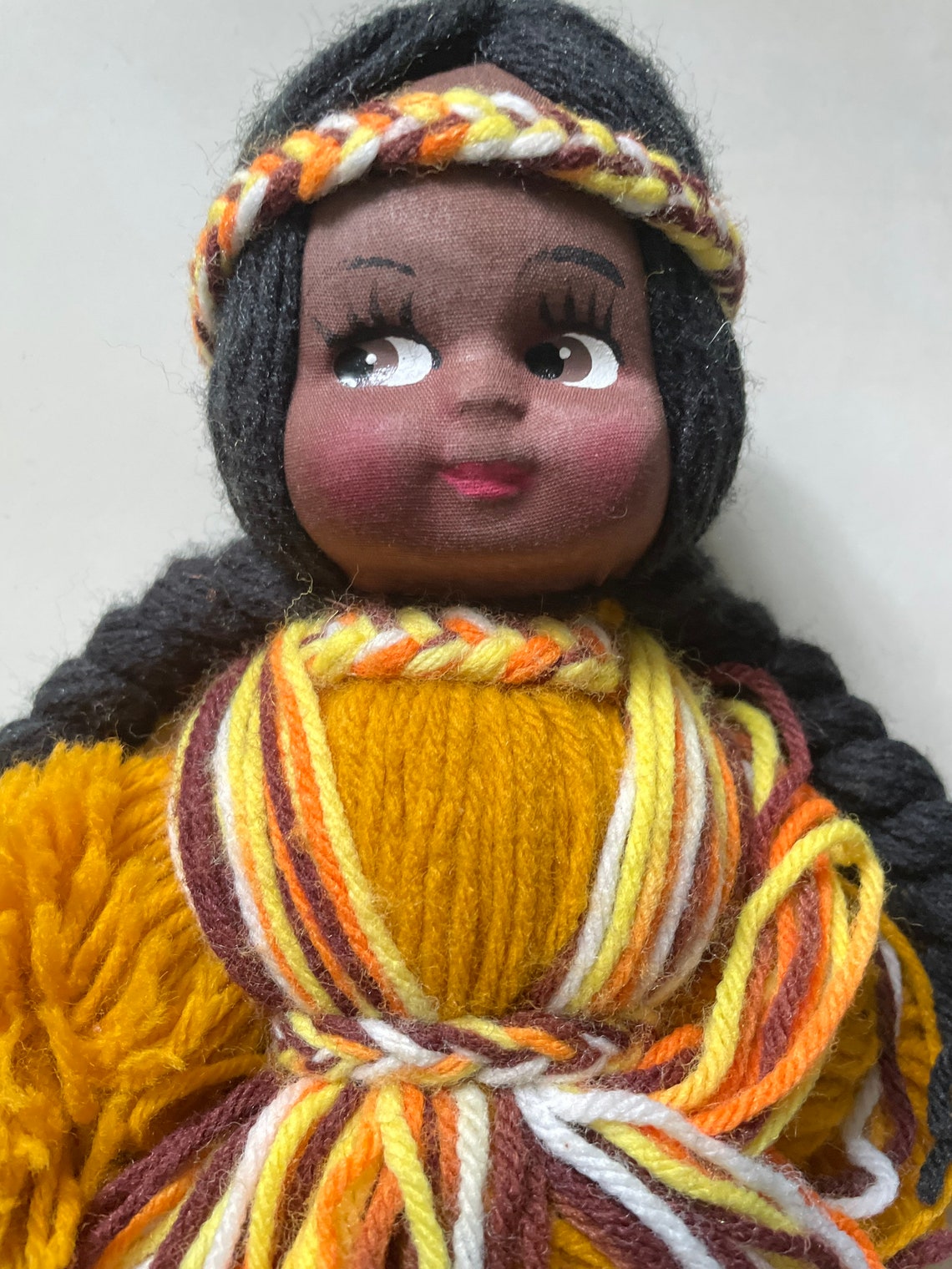 Handmade Native American Yarn Dolls Etsy