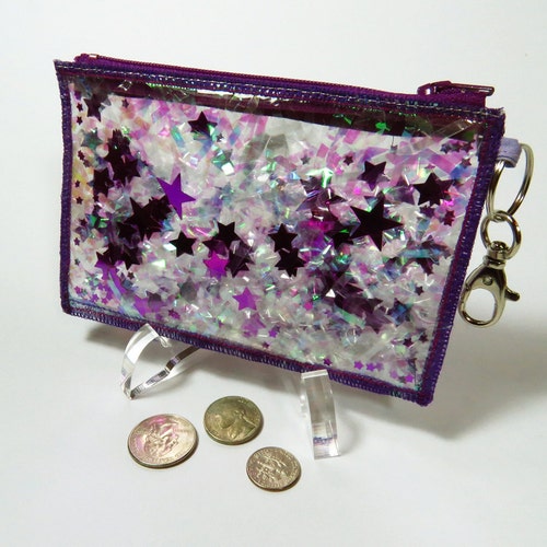 Liquid Glitter Pencil Case Aquamarine Etsy