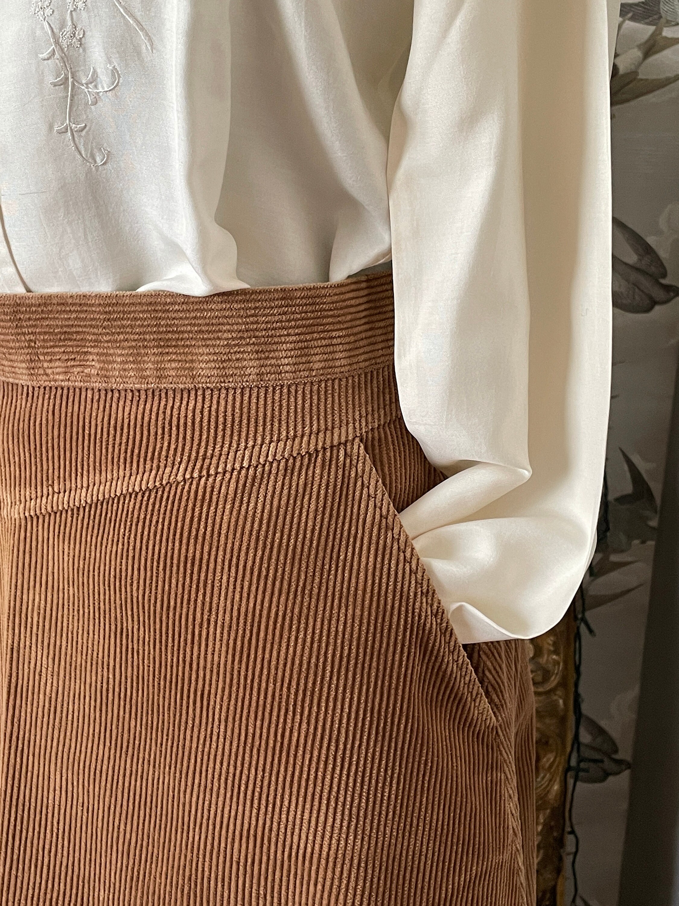 chadwicks corduroy skirt