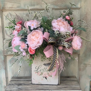 Victorian Spring Letters, Valentine Vintage Decor, Spring Decor ...