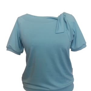 Elegant short sleeve shirt image 5