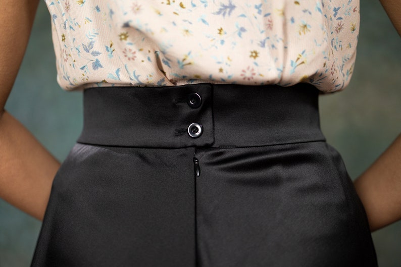Joan bell shaped 40s skirt image 6