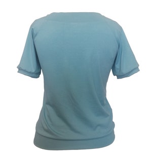 Elegant short sleeve shirt image 6