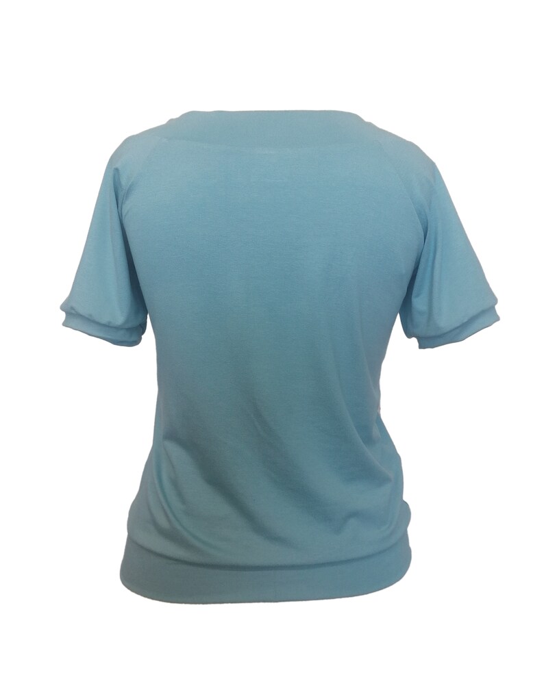 Elegant short sleeve shirt image 6