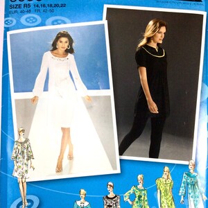 Simplicity 3530, Women&#39;s Dress or Tunic Pattern, Size 14-22, Uncut