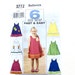 Butterick 3772, Girl's Pattern, Dress Pattern, Sundress Pattern, Six Sew Fast & Easy, Size 4, 5, 6, Uncut Pattern