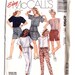McCall's 4299, Women's Top, Skirt, Pants and Shorts Pattern, Easy McCall's, Size 14, 16, Uncut Vintage Pattern