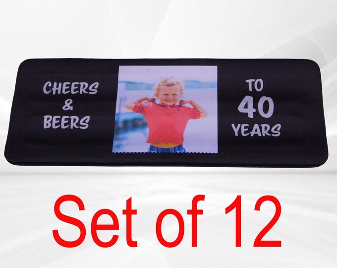 Set of 12 Birthday Slap Wrap Can Huggers: 90's Nostalgia, Fits Cans & Bottles -