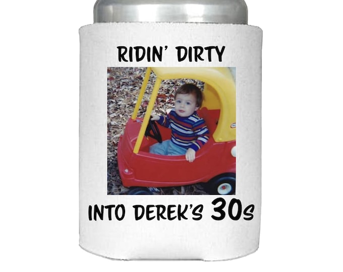 Can Coolers 48 full color custom picture photo can coolers. Custom Beer Hugger, Wedding, Birthday Party, Bachelorette Party, party favor