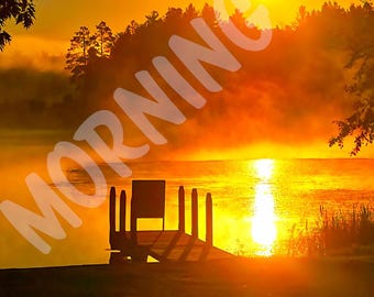 Morning Glory - Digital Art Print by Gregory Alsobrooks | Instant Download Photography