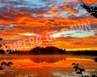 Embers of Dawn - Digital Art Print by Gregory Alsobrooks | Instant Download Photography