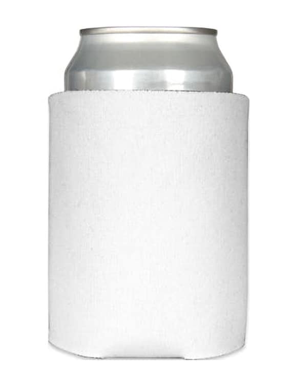 Foam Blank Drink Koozies 100 White Scuba Foam Can Coolers
