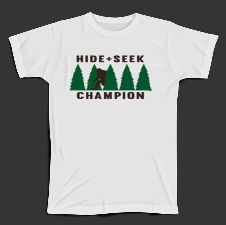 hide and seek champion t shirt