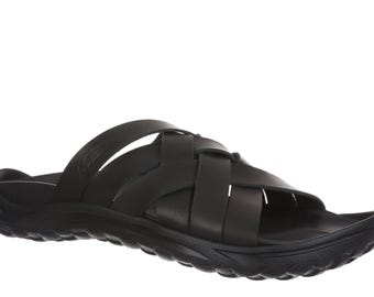 Sandalias anatómicas MBT RIKU para mujer, de cuero negro, sin cordones, nuevas en caja, talla 39/8