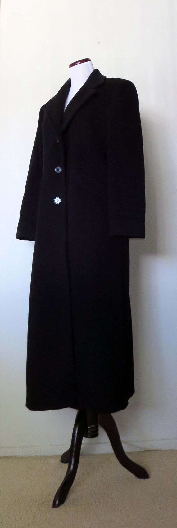 larry levine wool coat
