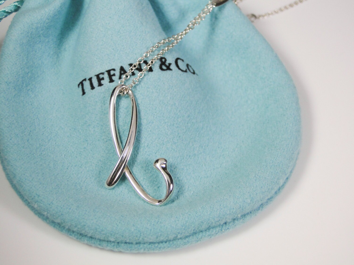 Alphabet Pendant Necklace 