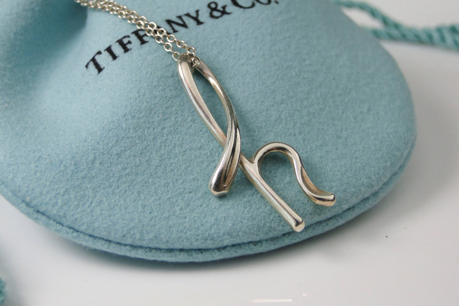 Alphabet Pendant Necklace 